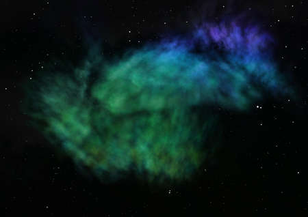 Small part of an infinite star field of space in the Universe.の写真素材
