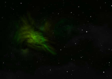 Star field in space a nebulae and a gas congestion.の写真素材