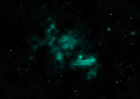 Small part of an infinite star field. 3D renderingの写真素材