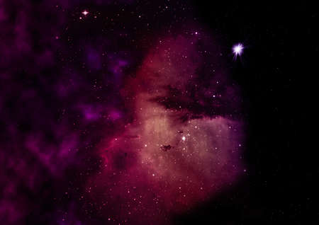Small part of an infinite star field.の写真素材