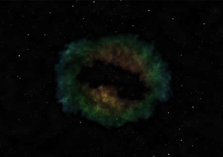 Star field in space a nebulae and a gas congestion. Elements of this image furnished by NASA. 3D renderingの写真素材
