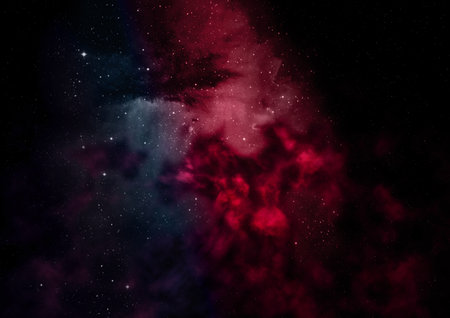 Small part of an infinite star field of space in the Universe.の写真素材