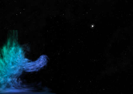 Small part of an infinite star field of space in the Universe.の写真素材