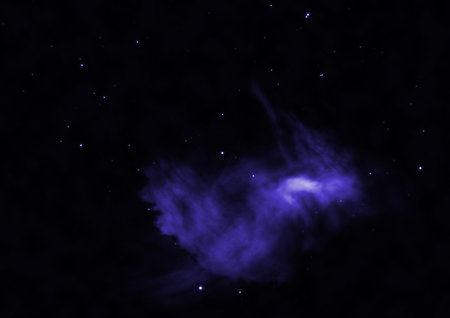 Small part of an infinite star field of space in the Universe.の写真素材