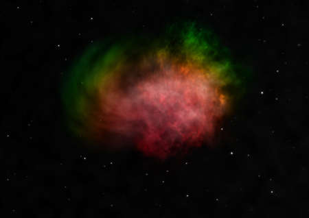 Small part of an infinite star field.の写真素材