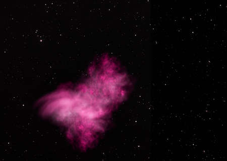Small part of an infinite star field.の写真素材