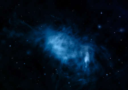 Small part of an infinite star field. 3D renderingの写真素材
