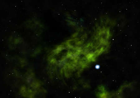Small part of an infinite star field. 3D renderingの写真素材