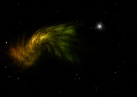 Small part of an infinite star field.の写真素材