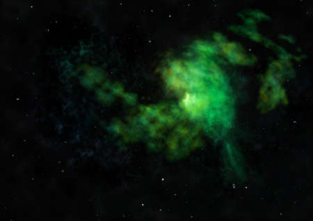 Small part of an infinite star field. 3D renderingの写真素材