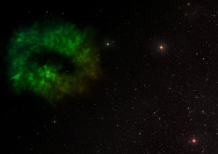 Small part of an infinite star field of space in the Universe.の写真素材