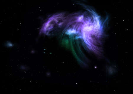 Small part of an infinite star field of space in the Universe.の写真素材