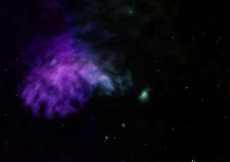 Small part of an infinite star field of space in the Universe.の写真素材