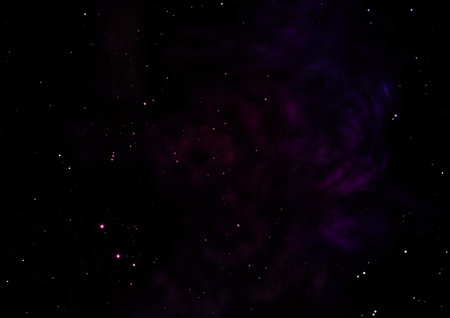 Small part of an infinite star field of space in the Universe.の写真素材