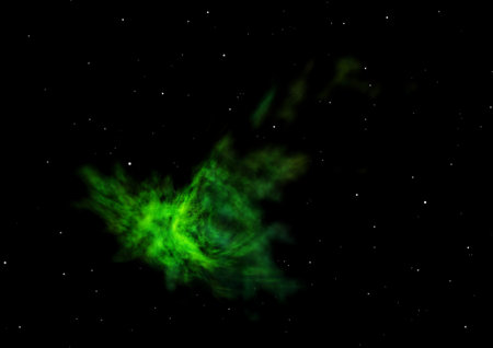 Small part of an infinite star field of space in the Universe.の写真素材