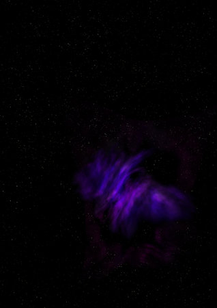 Small part of an infinite star field of space in the Universeの写真素材