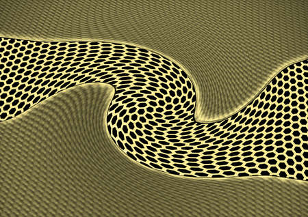 Modern abstract geometrical three-dimensional background. 3D rendering.の写真素材