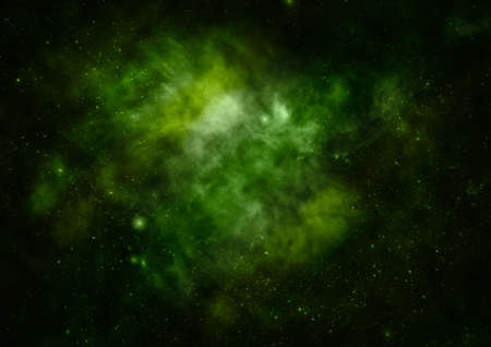 Far being shone nebula and star field against space.の写真素材