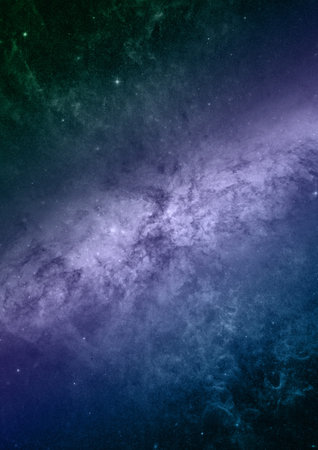 Small part of an infinite star field of space in the Universe.