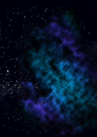 Small part of an infinite star field.の写真素材
