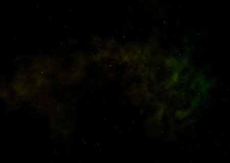 Distant flickering star array and cold cosmic nebula.の写真素材