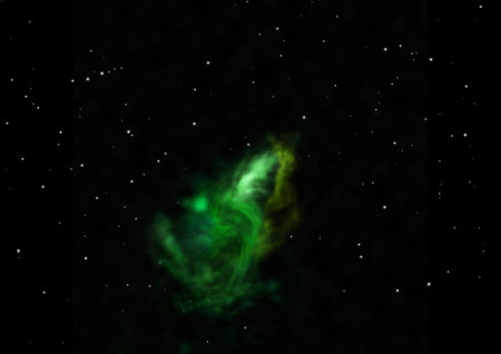 Small part of an infinite star field.の写真素材