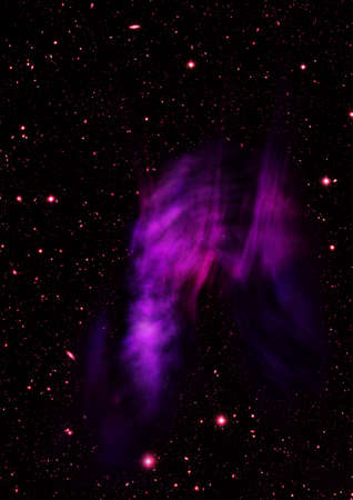 Small part of an infinite star fieldの写真素材
