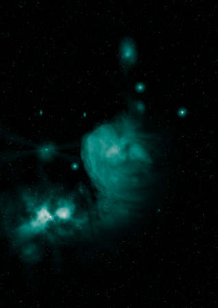 Small part of an infinite star fieldの写真素材