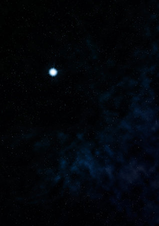 Being shone nebula