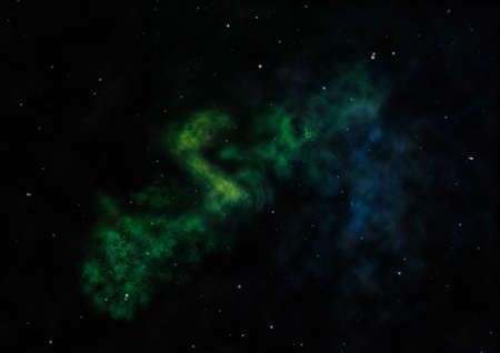 Small part of an infinite star field. 3D renderingの写真素材