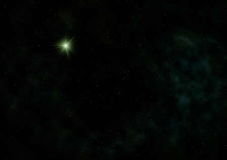 Small part of an infinite star fieldの写真素材