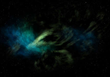Small part of an infinite star field. 3D renderingの写真素材