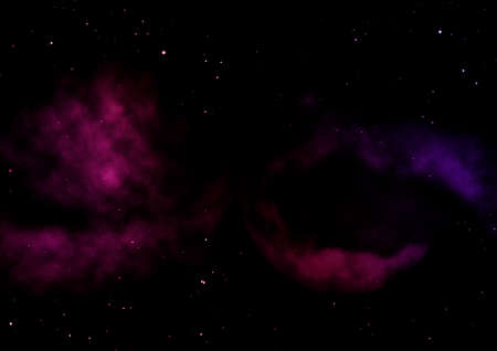 Small part of an infinite star field. 3D renderingの写真素材