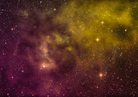 Small part of an infinite star field. 3D renderingの写真素材