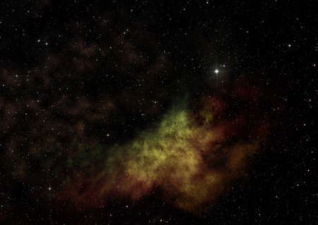Small part of an infinite star fieldの写真素材