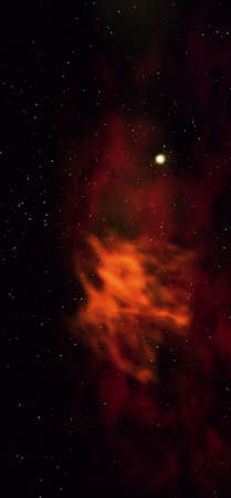 Star field in space a nebulae and a gas congestion. Elements of this image furnished by NASA. 3D renderingの写真素材
