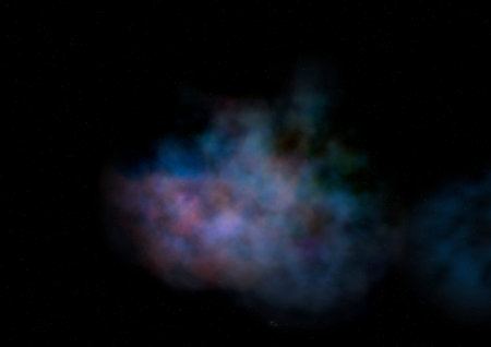 Small part of an infinite star field of space in the Universe.