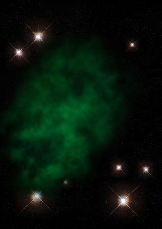 Small part of an infinite star field of space in the Universe.の写真素材