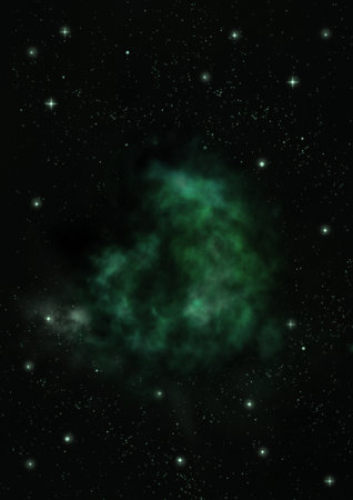 Small part of an infinite star field of space in the Universe.の写真素材