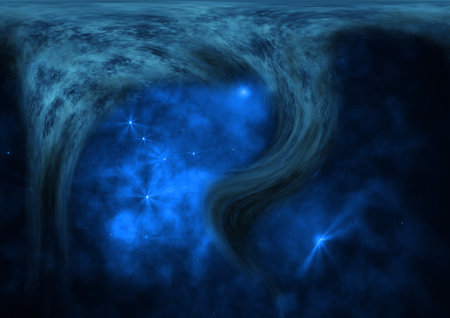 Small part of an infinite star field of space in the Universe.の写真素材
