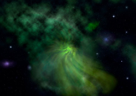Small part of an infinite star field of space in the Universe.の写真素材