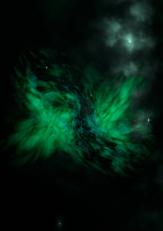 Small part of an infinite star field of space in the Universe.の写真素材
