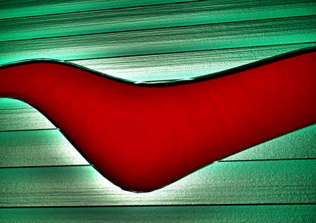 Modern abstract three-dimensional background. 3D rendering.の写真素材