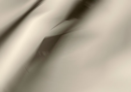 Structure of fabric with folds by close consideration as backgroundの写真素材