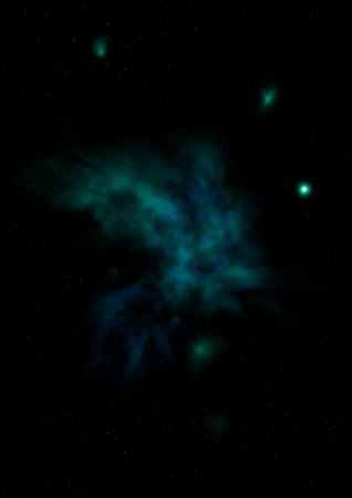 Small part of an infinite star field of space in the Universe.の写真素材