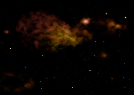 Small part of an infinite star field of space in the Universe.の写真素材