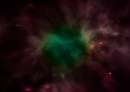 Small part of an infinite star field of space in the Universe.の写真素材