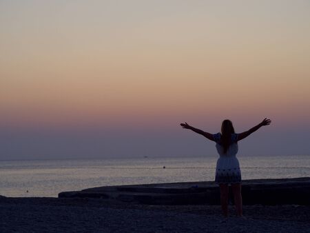 Happy womanの写真素材