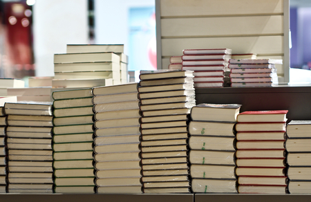 pile of booksの写真素材