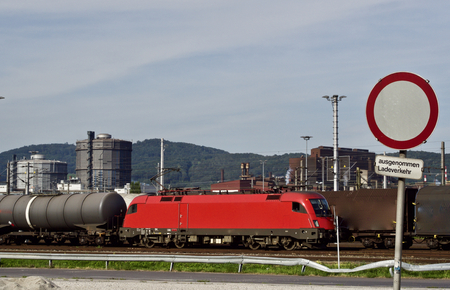 Freight trainの写真素材